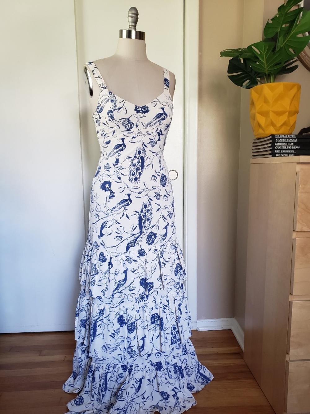 Urban Outfitters Charming Peacock Dress Size Small (T) NEW